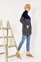 Vêtements hijab BLEU MARINE Veste T 2810 