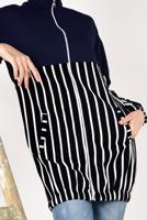 Vêtements hijab BLEU MARINE Veste T 2810 