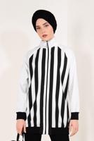 Vêtements hijab BLANC Veste T 4238 