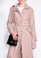 Tesettür giyim PUDRA KOLLARI ŞERİT DETAYLI BELİ KEMERLİ GİY ÇIK 4245