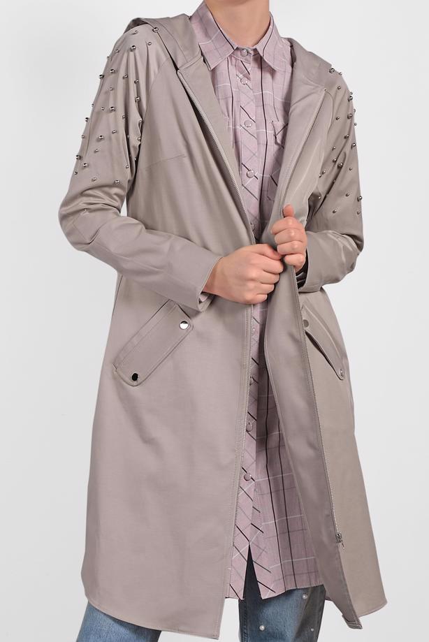 Vêtements hijab BEIGE Veste T 4247  - TRENDTESETTÜR