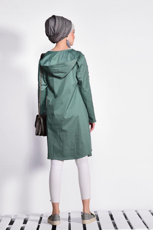 Vêtements hijab VERT Veste T 4247  - TRENDTESETTÜR