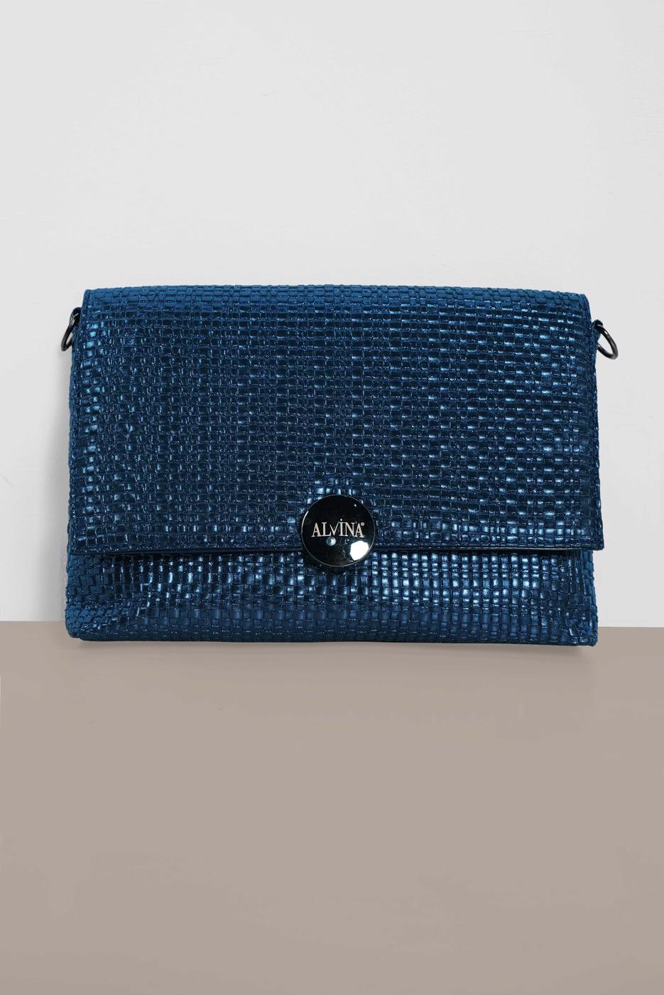 Hijab clothing NAVY BLUE T 067 ALVİNA ÇANTA