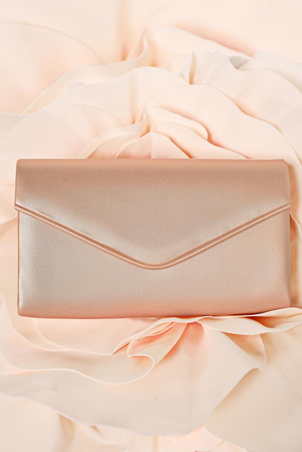 Tesettür giyim PUDRA ALVİNA PARLAK ABİYE ÇANTA 405  - TRENDTESETTÜR