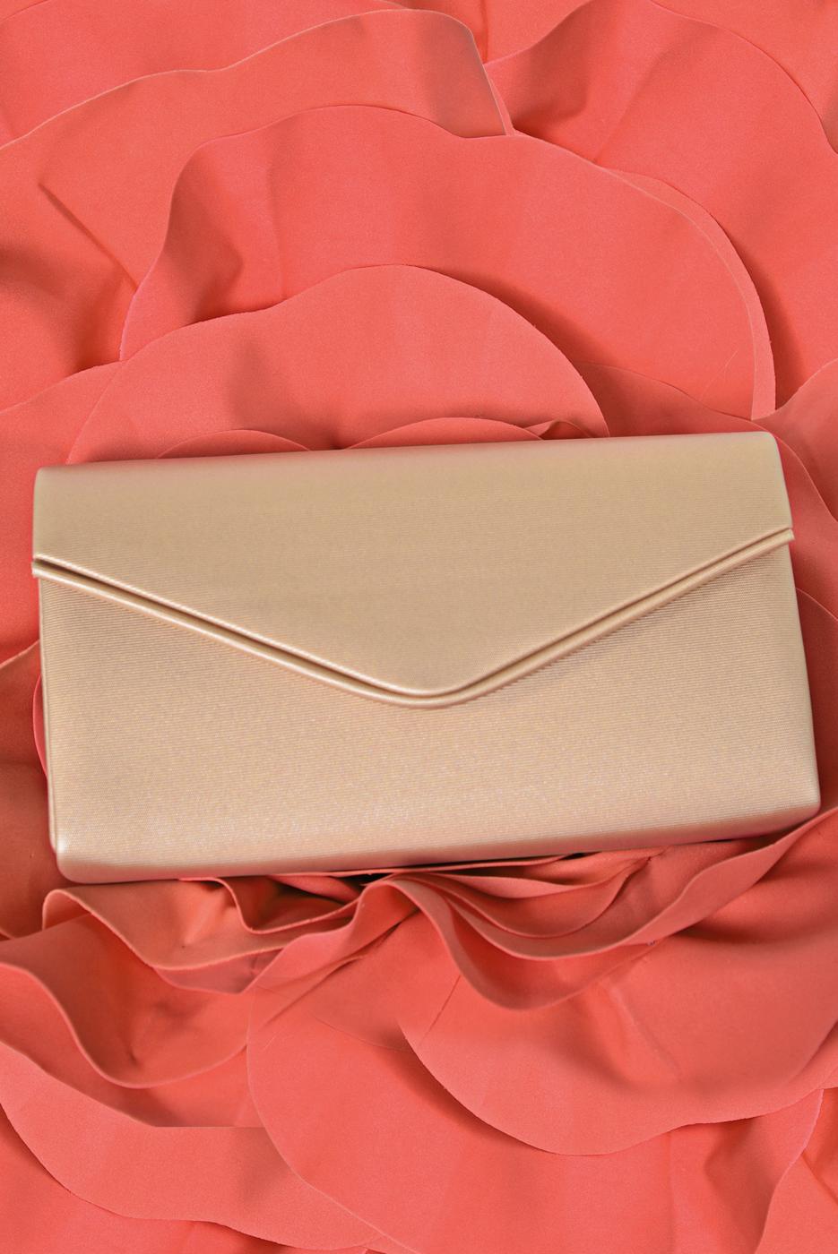 Hijab clothing GOLD ALVİNA SHINY EVENING BAG 405 