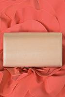 Tesettür giyim ALTIN ALVİNA PARLAK ABİYE ÇANTA 405 