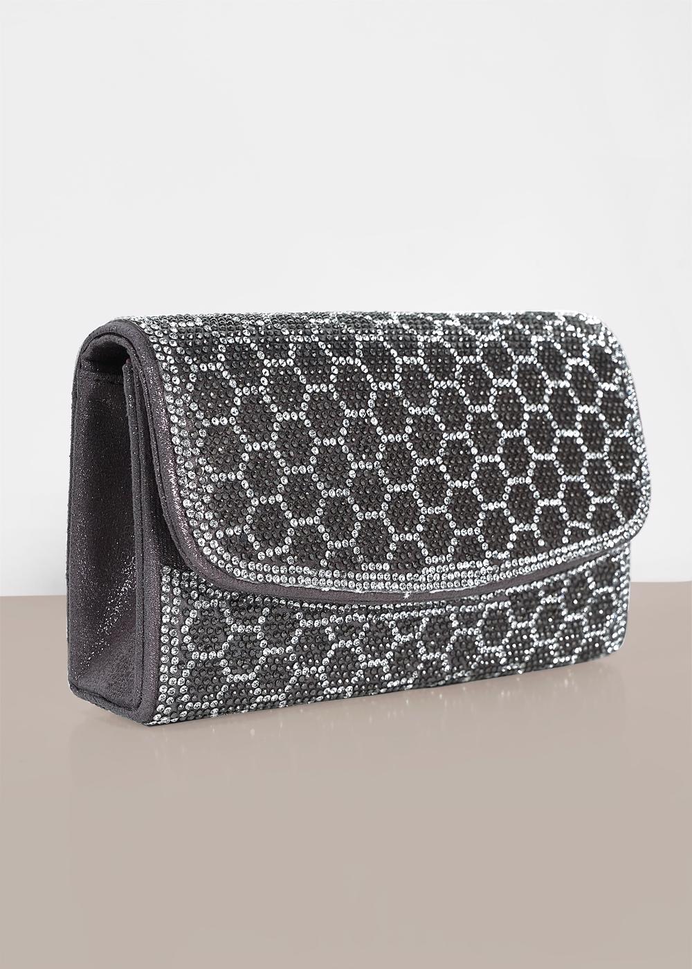 Tesettür giyim BEJ ALVİNA ABİYE ÇANTA 422 