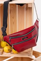 Tesettür giyim BORDO ALVİNA BEL ÇANTA 9005 