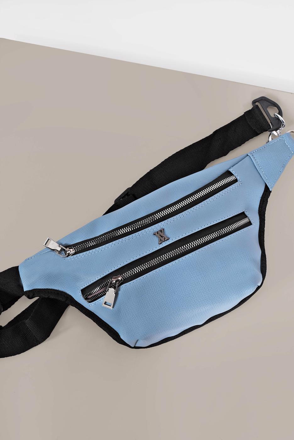 Vêtements hijab BLEU SAC DE TAILLE ALVİNA 9005