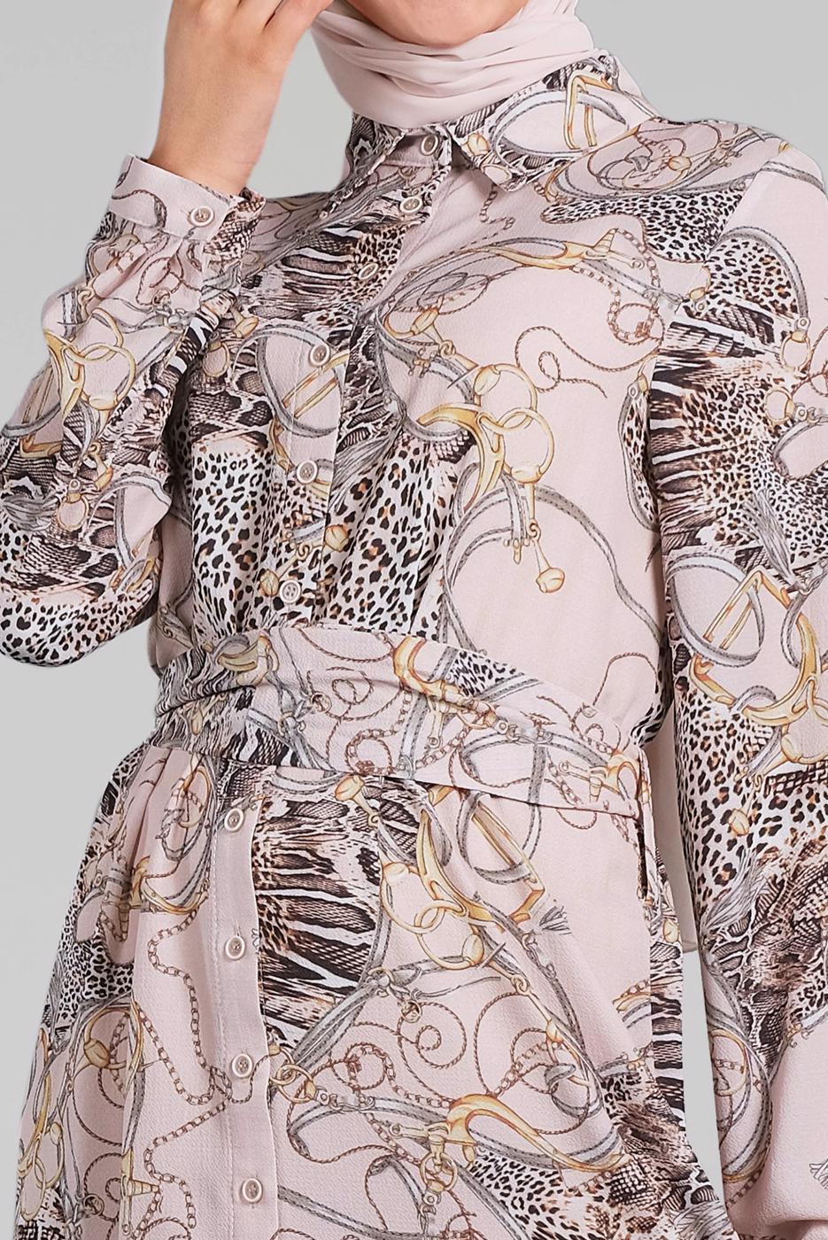 Vêtements hijab POUDRE Robe T 140492 