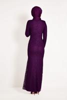 Vêtements hijab POURPRE Robe T 24293 