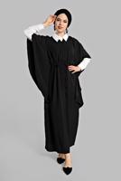 Vêtements hijab NOIR Robe T 38302 