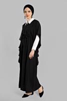 Vêtements hijab NOIR Robe T 38302 