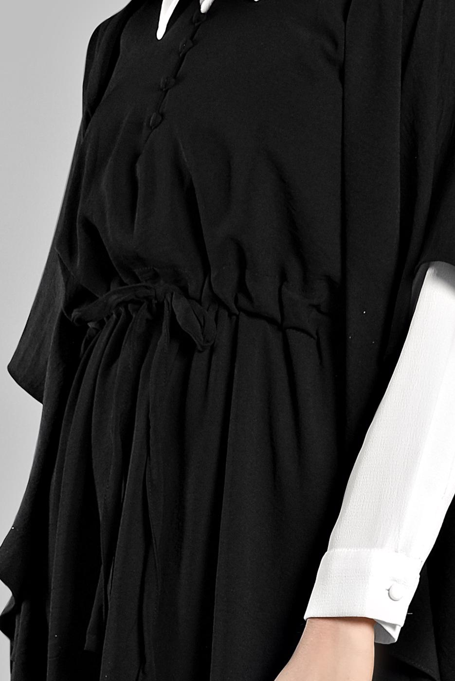 Vêtements hijab NOIR Robe T 38302 