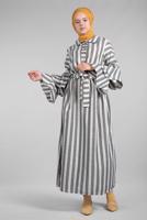 Vêtements hijab NOIR Robe T 3266 