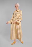 Vêtements hijab JAUNE Robe T 3266 