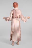 Vêtements hijab ORANGE Robe T 3266 