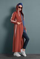 Vêtements hijab ORANGE ABAYA 4202
