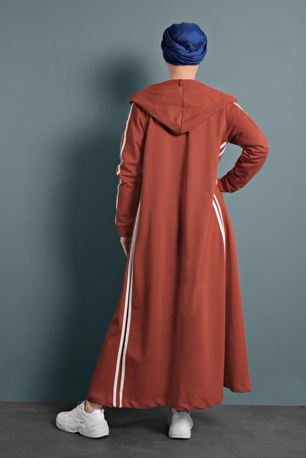 Vêtements hijab ORANGE ABAYA 4202 - TRENDTESETTÜR