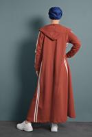 Vêtements hijab ORANGE ABAYA 4202
