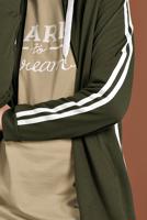 Vêtements hijab KAKI ABAYA 4202