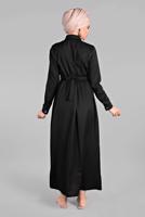Vêtements hijab NOIR Robe T 6902 