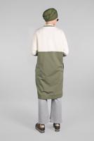 Tesettür giyim EKRU FERMUARLI CEP DETAYLI 2&prime;Lİ EŞOFMAN TAKIM 55104