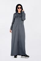 Vêtements hijab GRIS Tunique T 4131 