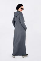 Vêtements hijab GRIS Tunique T 4131 
