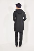 Tesettür giyim GRİ PUL PAYETLİ PANTOLONLU EŞOFMAN TAKIM T 7009