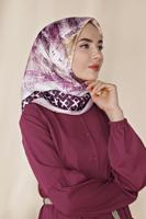 Tesettür giyim MÜRDÜM T 11435-1  ALVİNA DESENLİ EŞARP