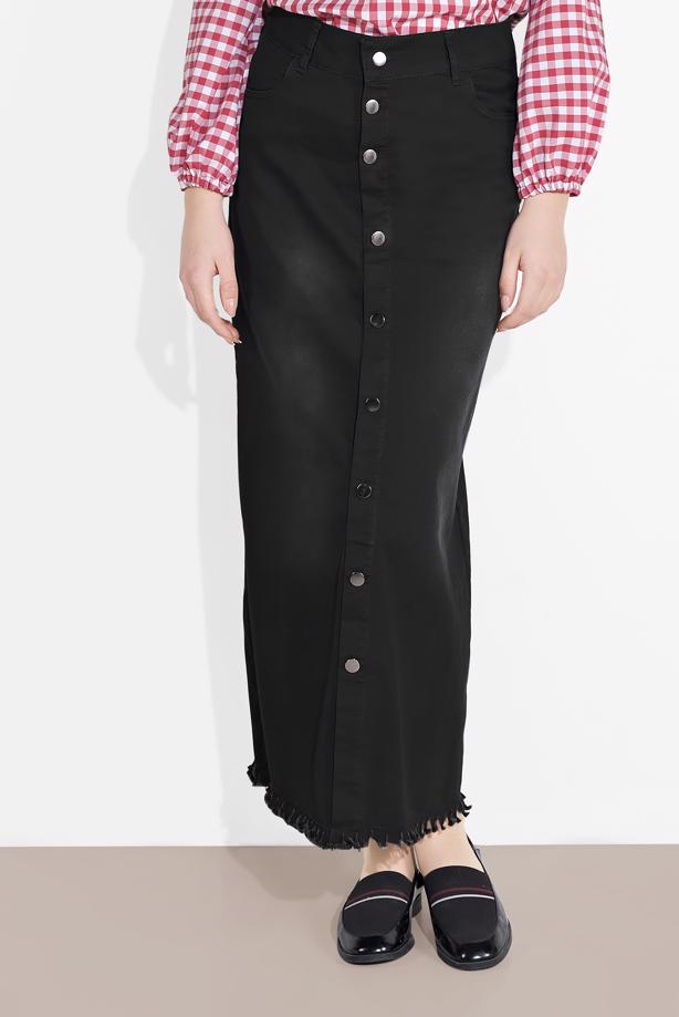 Vêtements hijab  DENIM SKIRT 2310-1 - TRENDTESETTÜR