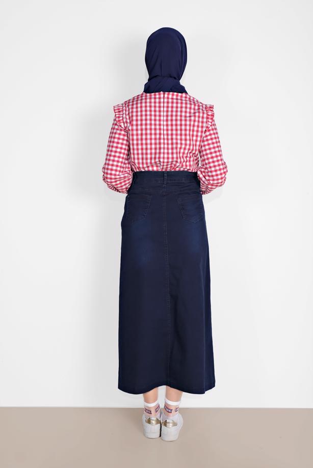 Vêtements hijab  DENIM SKIRT 2310-1 - TRENDTESETTÜR