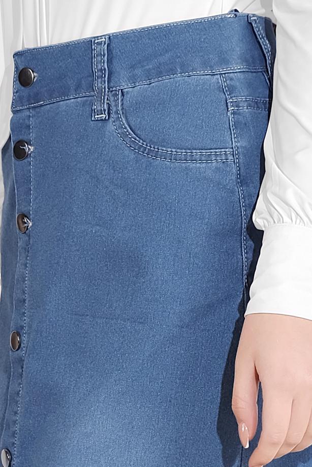 Vêtements hijab  DENIM SKIRT 2310-1 - TRENDTESETTÜR