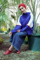 Vêtements hijab BLEU MARINE Jupe T 2310-2 