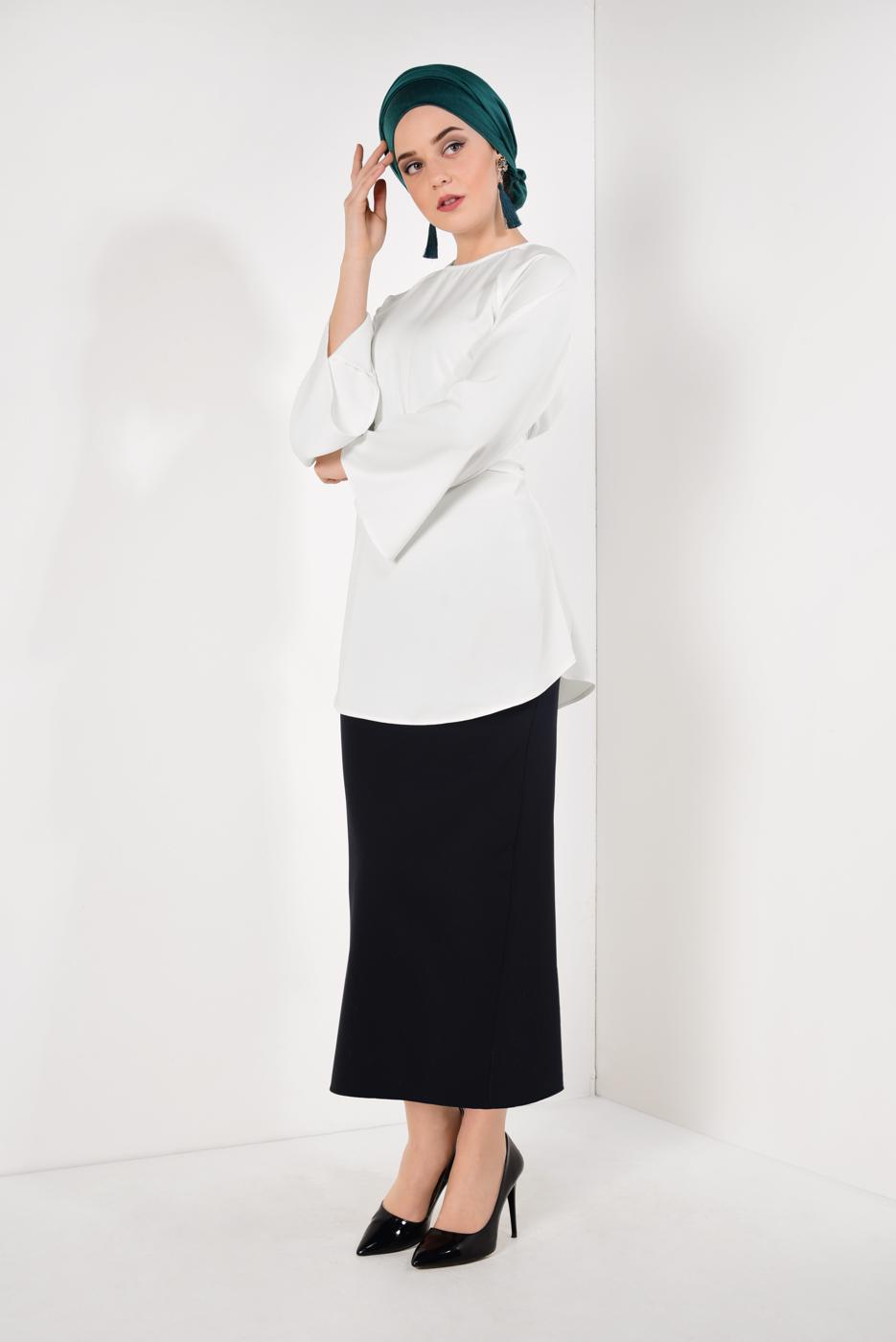 Hijab clothing BLACK T 0604 Meri Store-Etek