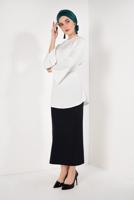 Hijab clothing BLACK T 0604 Meri Store-Etek