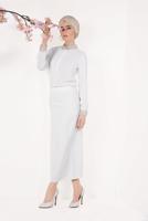 Hijab clothing WHITE T 0604 Meri Store-Etek