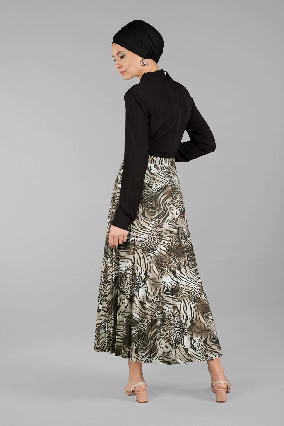 Vêtements hijab BEIGE T 3022 ZMN- ETEK