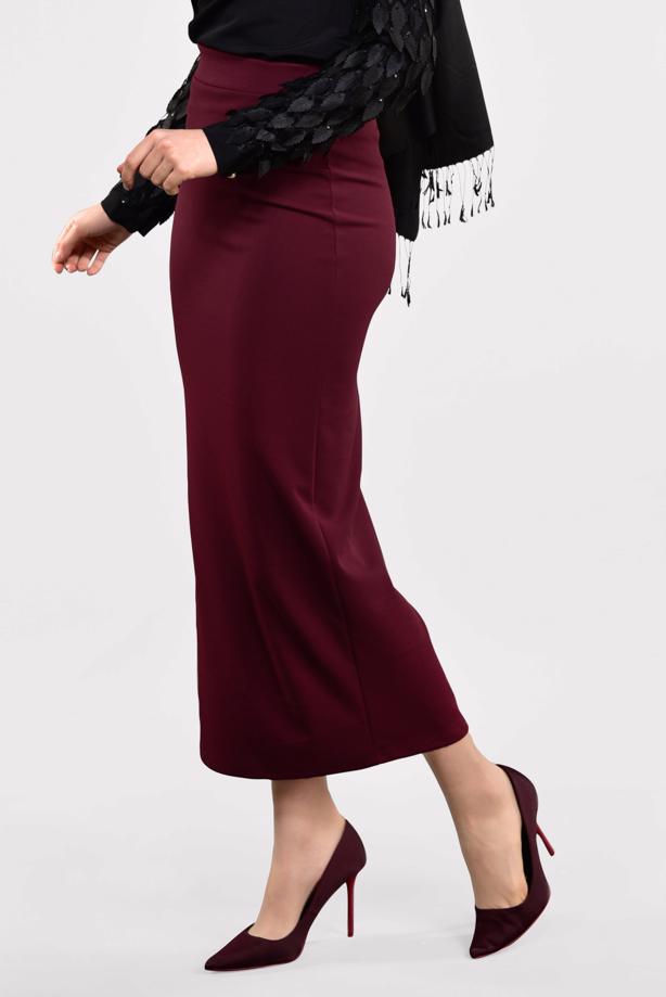Vêtements hijab  High Waist Classic Pencil Skirt T 3912  - TRENDTESETTÜR