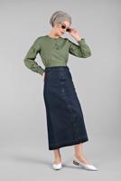 Vêtements hijab BLEU MARINE Jupe T 6039