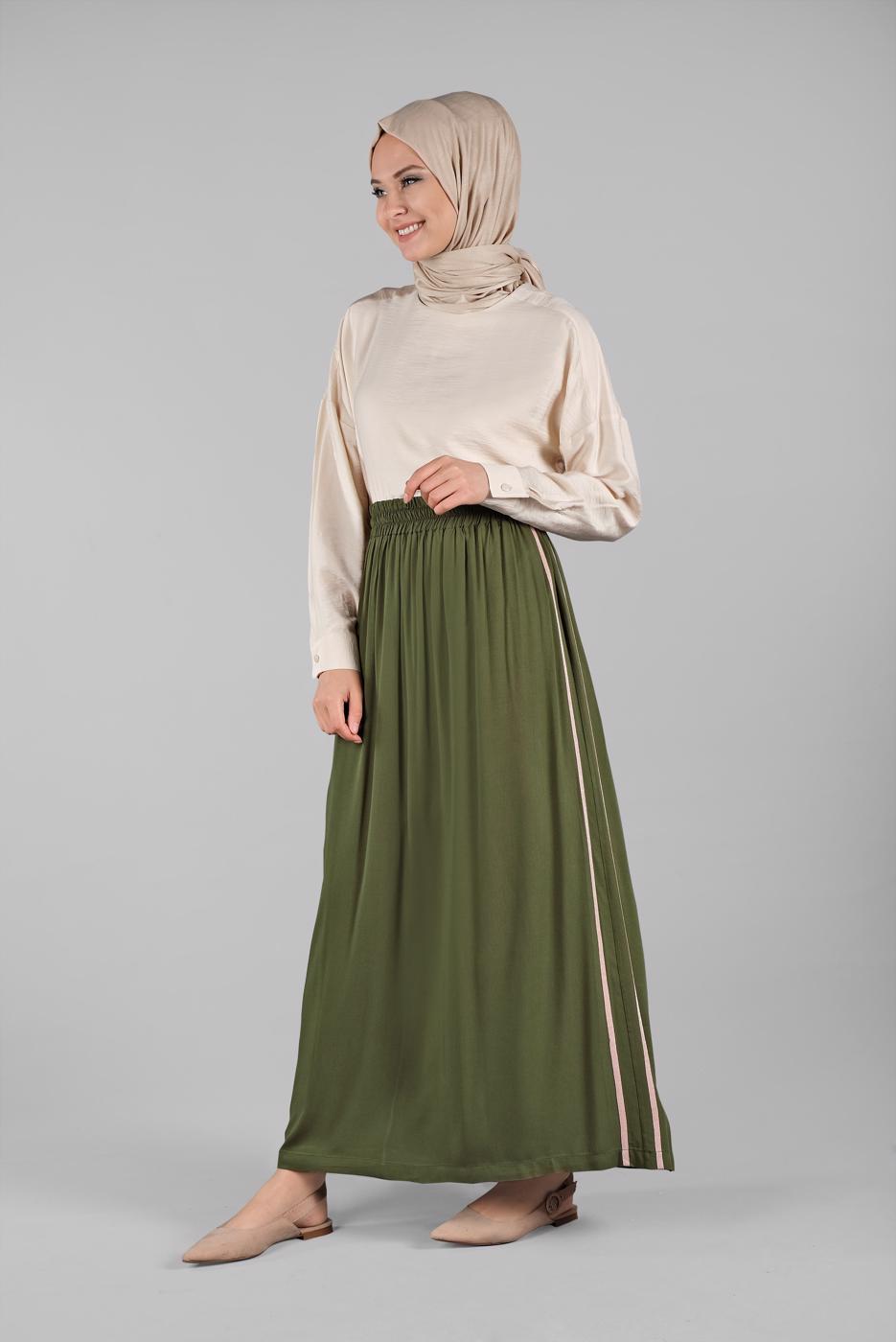 Vêtements hijab KAKI T 8315 ZMN-ETEK