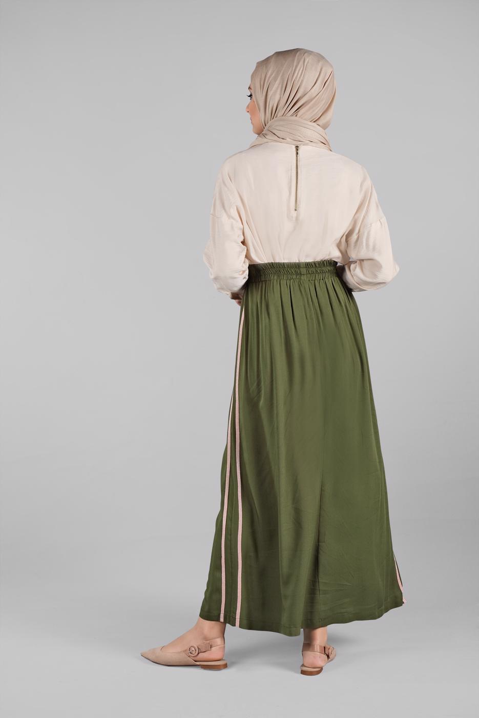 Vêtements hijab KAKI T 8315 ZMN-ETEK