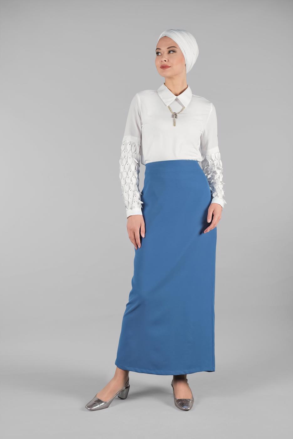 Hijab clothing NAVY BLUE T 9005 ZMN-ETEK