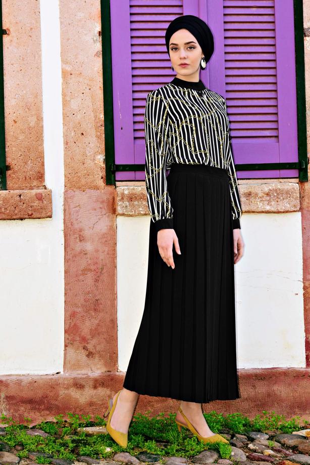 Vêtements hijab  T 9829 Msr-Etek - TRENDTESETTÜR