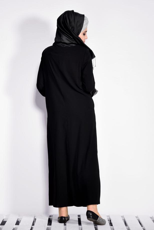 Hijab clothing BLACK T 8266 Alvina Gino Ferace - TRENDTESETTÜR