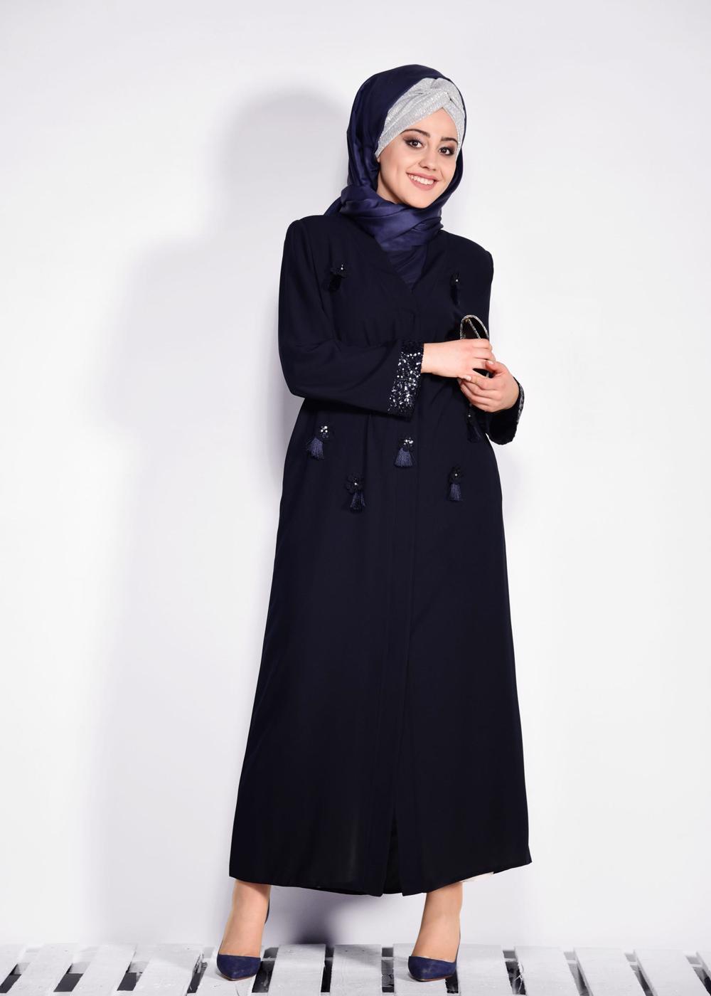 Vêtements hijab BLEU MARINE T 8266 Alvina Gino Ferace
