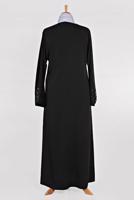Vêtements hijab NOIR T 8269 ALVİNA  FERACE 7868