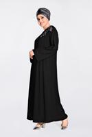 Vêtements hijab NOIR T 8278 Alvina Gino Ferace