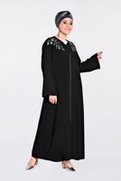 Vêtements hijab NOIR T 8278 Alvina Gino Ferace